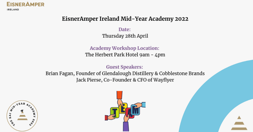 EisnerAmper Ireland Mid-Year Academy 2022